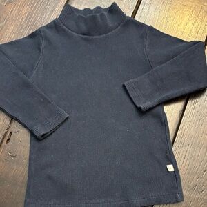 Men's Turtleneck Sweater in Deep Blue